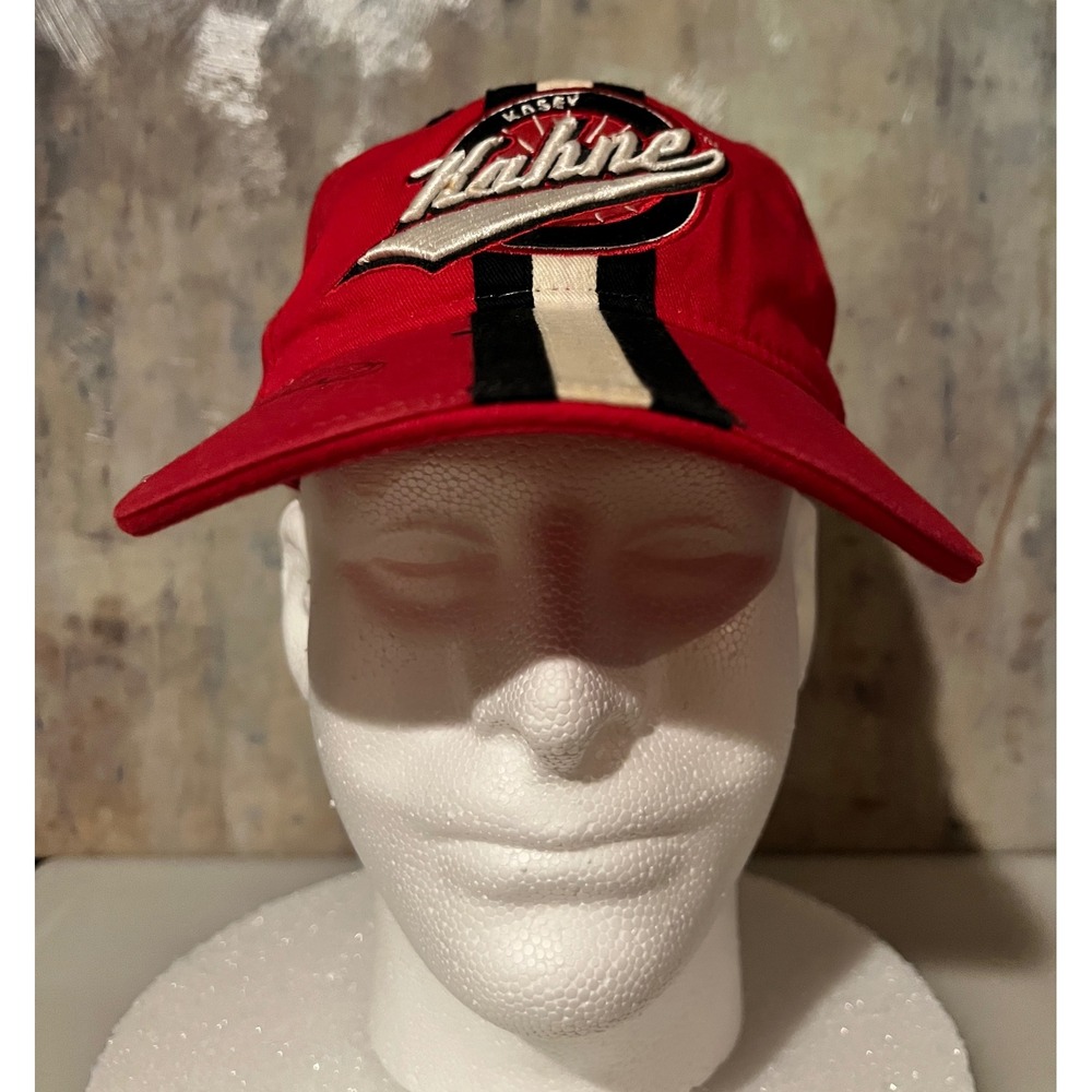 NASCAR Kasey Kahne Racing Hat Unisex OSFM Red Good Signed Number 9 Adjustable